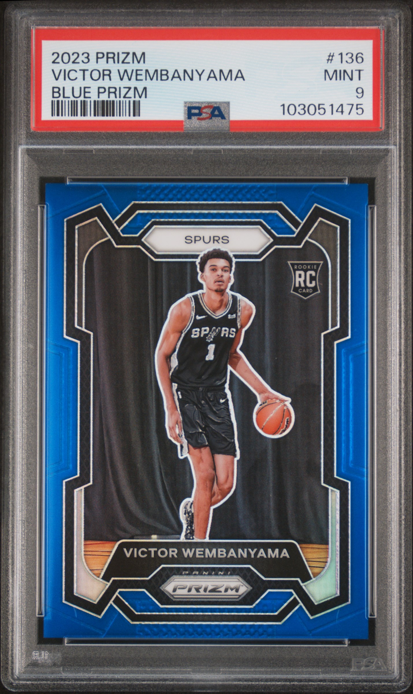 Victor Wembanyama - Blue Prizm #136