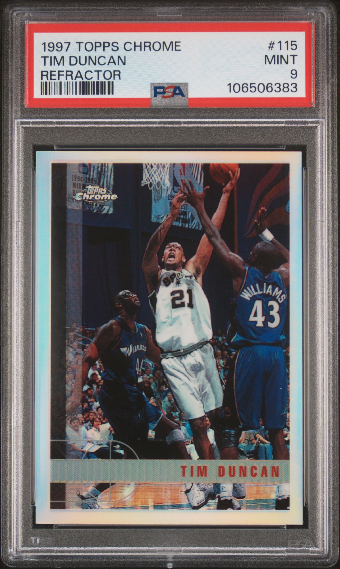 Tim Duncan - Refractor #115