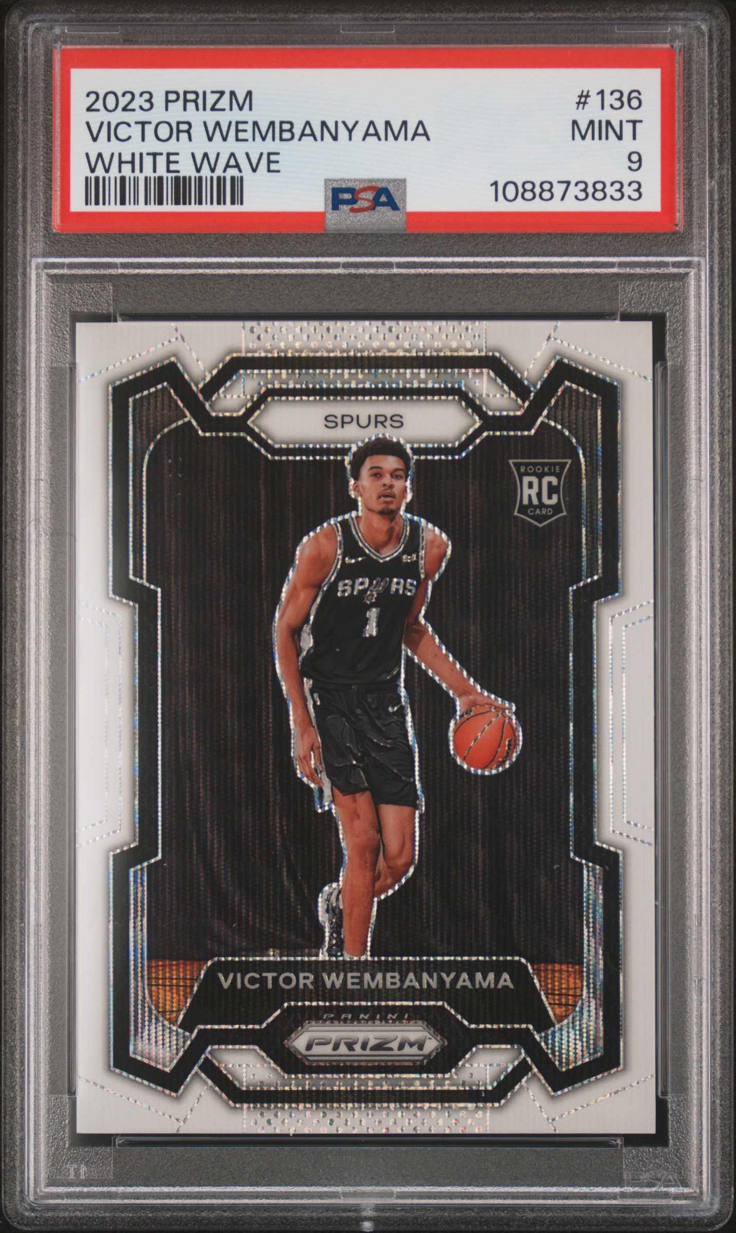 Victor Wembanyama - White Wave #136