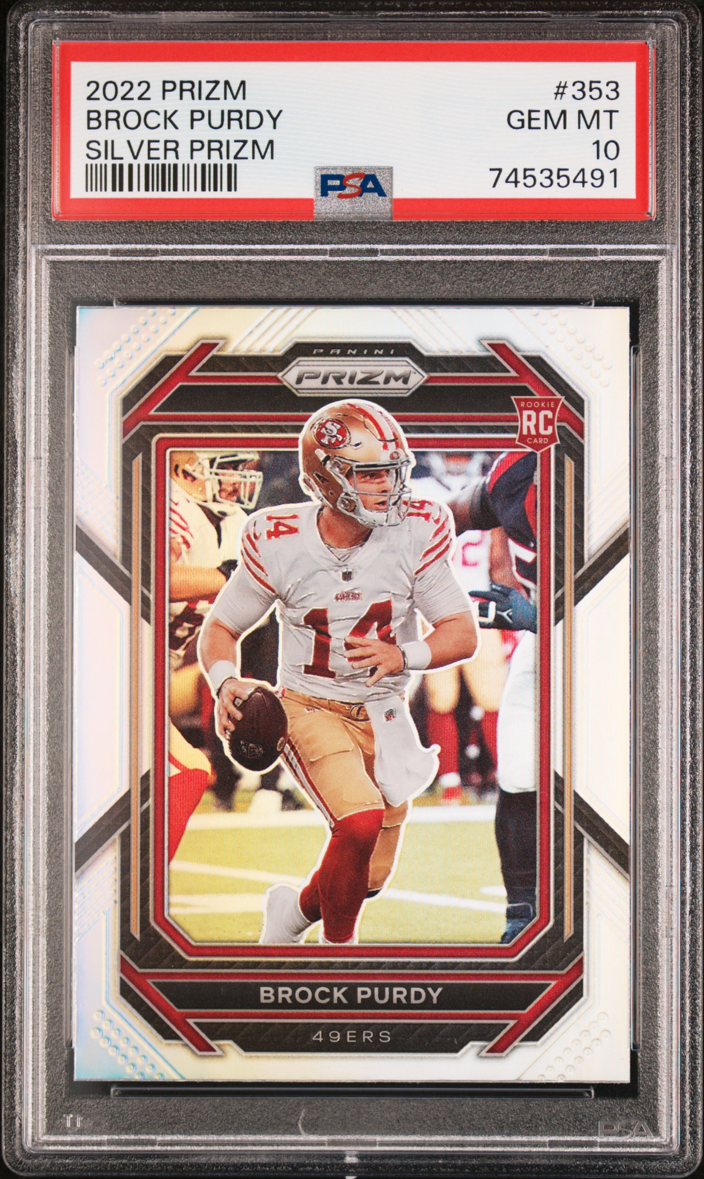 Brock Purdy - Silver Prizm #353