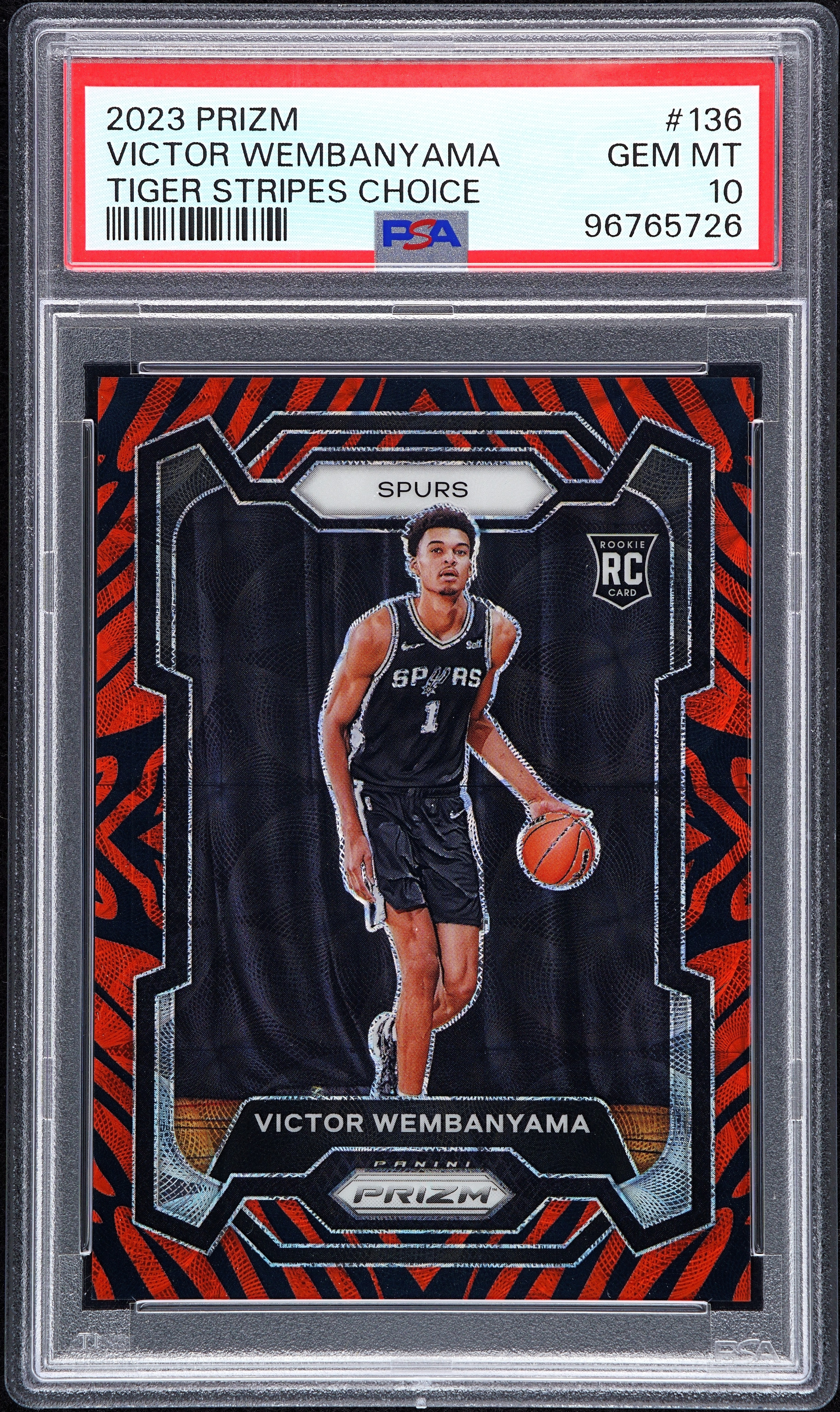 Victor Wembanyama - Tiger Stripes Choice #136