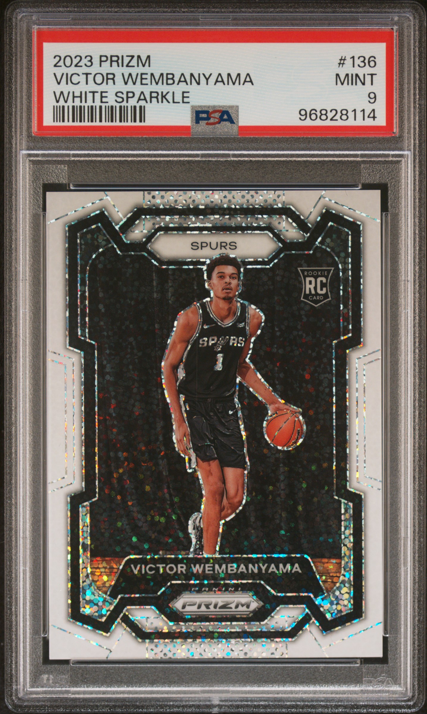 Victor Wembanyama - White Sparkle #136